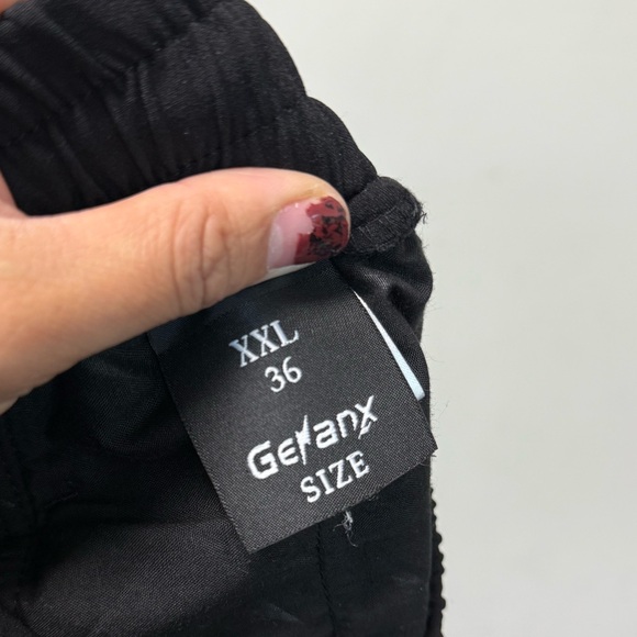 Genanx⚡ Black Casual Pants Sweatpants & Joggers - Picture 8 of 12